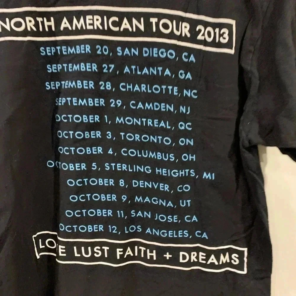 Thirty Seconds to Mars 2013 Tour Concert T-Shirt - Picture 4 of 8
